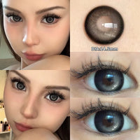 Blue Contact Lenses Myopia Pupils With Diopters Fashion Lenses for Eyes Color Lenses Prescription Lenses OVO