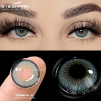 EYESHARE 1 Pair Brown Natural Colored Eye Lenses Gray Fashion Lenses Blue Eye Lens Green High Quality Cosmetics Color Contacts