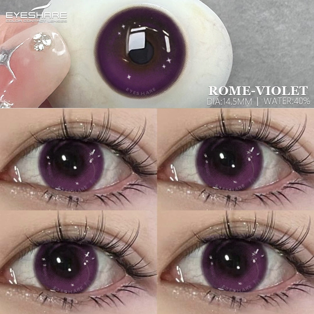 Color Contact Lenses for Eyes Natural Gray Contact Lens Yearly Fashion Beauty Makeup EyeLenses