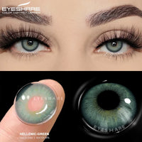 EYESHARE 1 Pair Brown Natural Colored Eye Lenses Gray Fashion Lenses Blue Eye Lens Green High Quality Cosmetics Color Contacts