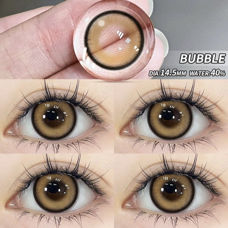 Color Contact Lenses for Eyes Natural Gray Contact Lens Yearly Fashion Beauty Makeup EyeLenses