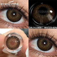 EYESHARE 1Pair Colored Contact Lenses for Eyes Fashion High Quality Lens Blue Lenses Green Contacts Yearly Cosmetic Eye Contacts