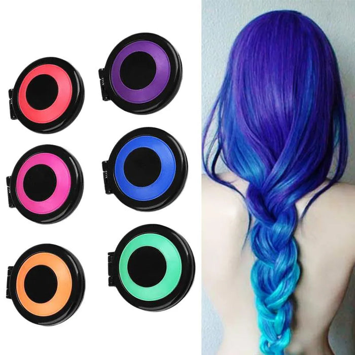 Hair Color Hair Chalk Powder European Temporary Pastel Hair Dye Color Paint Beauty Soft Pastels Salon
