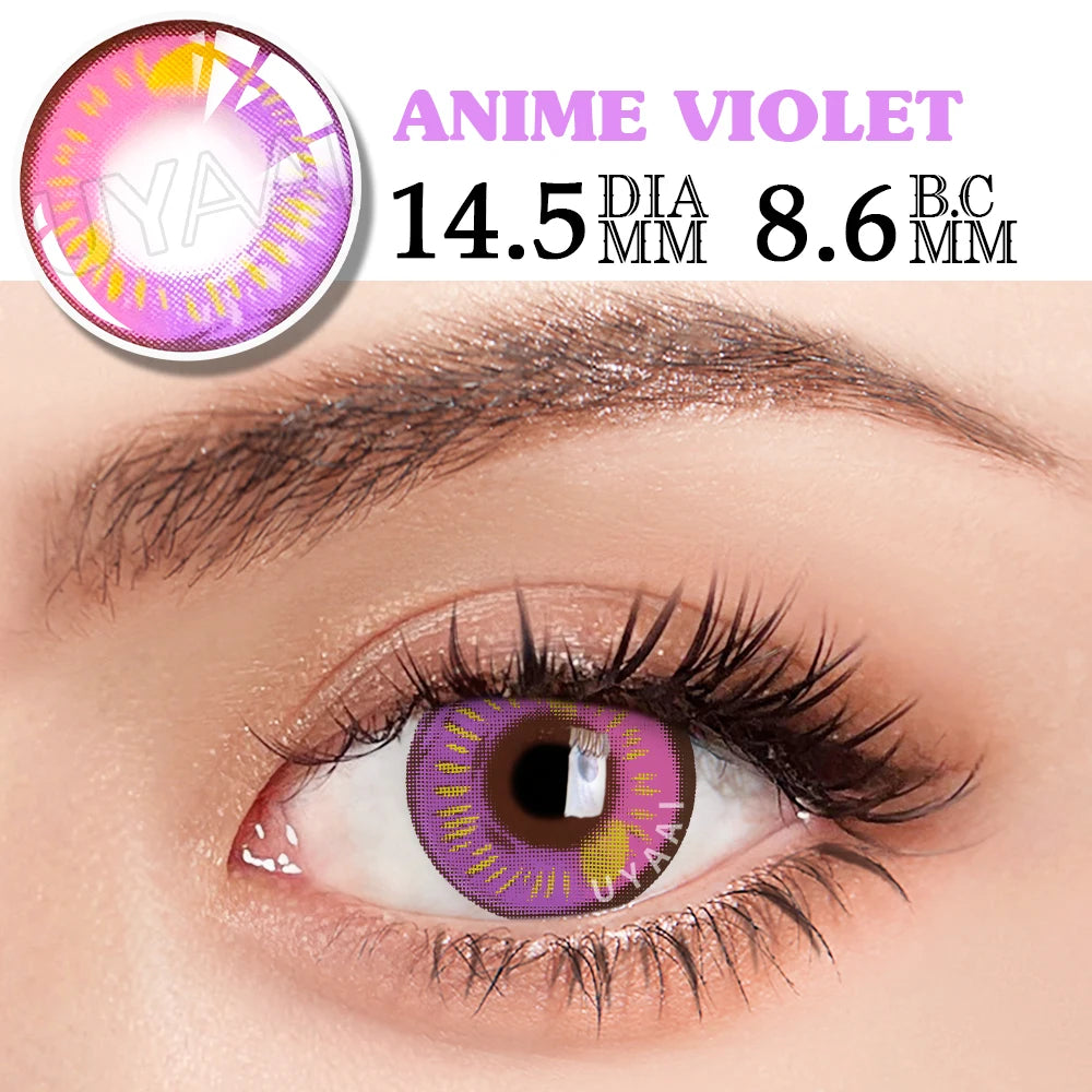 Cosplay Anime Eyes Lenses Nebulos Series Makeup Beauty Contact Lenses Cosmetic