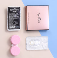 EYESHARE Color Contact Lenses for Eyes 2pcs Natural Brown Contact Lenses Gray Blue Lenses Yearly Beautiful Pupil Contact Lenses