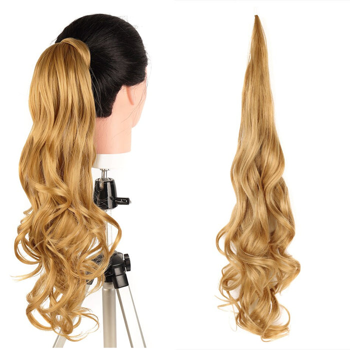 Long Curly Ponytail Extensions Synthetic Horse tails Curly False Tail For Women 32Inch Hairpiece Ponytail Hair Extensions