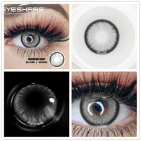 EYESHARE Eye Contacts 1pair DIAMOND Series BLUE Color Lenses Colored Contact Lens Beauty Eyes Cosmetic Eyecontact Contactlen