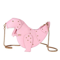 Dinosaur Design Rivets Women& Purses and Handbags Shoulder Chain Bag Designer Small  Crossbody Bag Female Clutch Bag Pu Leather