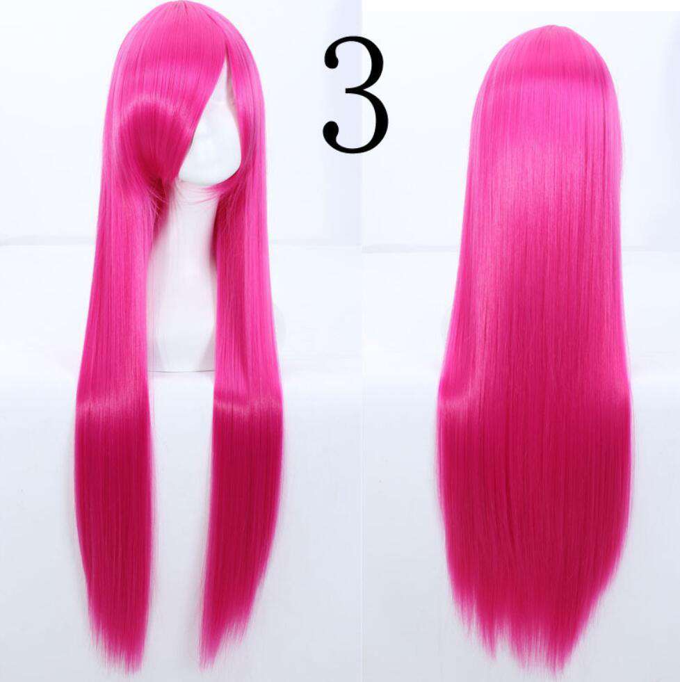 100cm 40inch Cosplay Wigs Long Straight Wig for Costume WigMFG