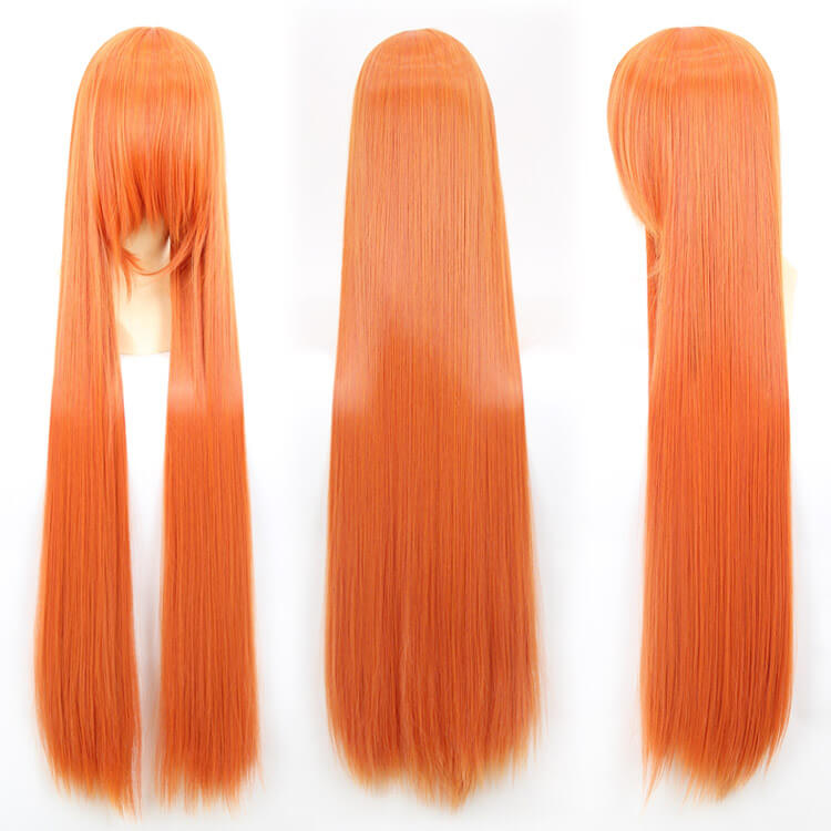 100cm 40inch Plenty Volume Hair Pro Cosplay Wigs Long Straight Wig for Professional Cosplayer