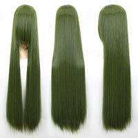 100cm 40inch Plenty Volume Hair Pro Cosplay Wigs Long Straight Wig for Professional Cosplayer