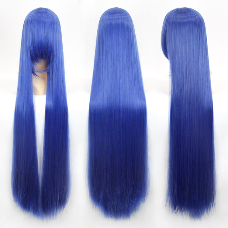 100cm 40inch Plenty Volume Hair Pro Cosplay Wigs Long Straight Wig for Professional Cosplayer