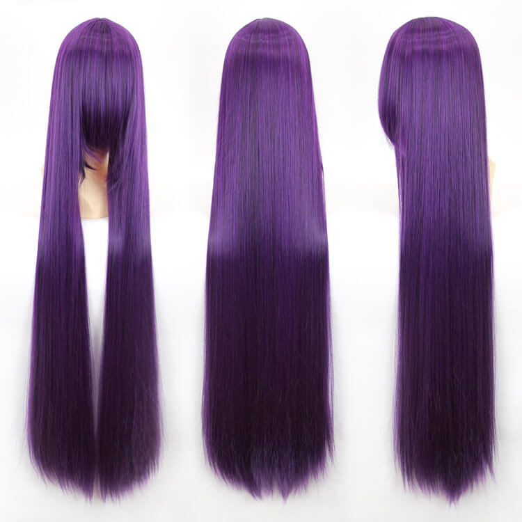 100cm 40inch Plenty Volume Hair Pro Cosplay Wigs Long Straight Wig for Professional Cosplayer