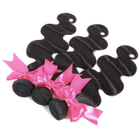 3 Pack Bundles Wholesale 12A Grade Brazilian Hair Body Wavy Remy Human Hair Weave
