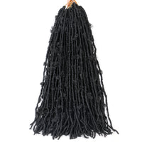 6 Pack Butterfly Locs Crochet Hair Goddess Soft Locs Braiding Hair Extension