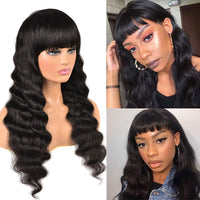 Curly Deep Wave Human Hair Wigs