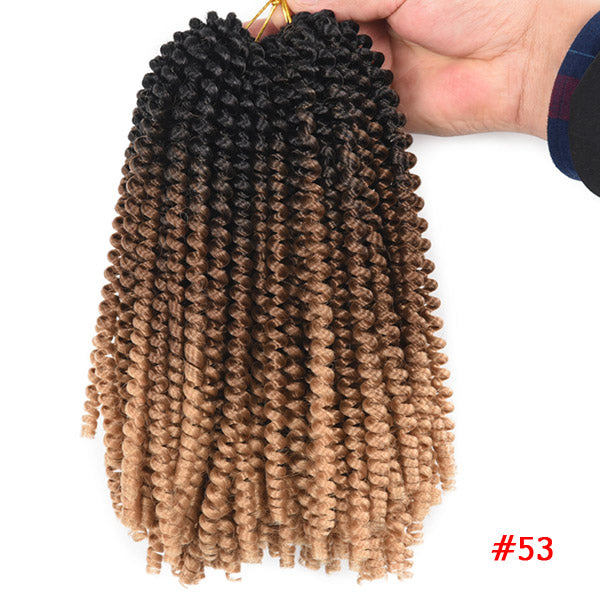 Passion Twist Crochet Hair Synthetic Braiding Hair Extensions 14 18 22Inch