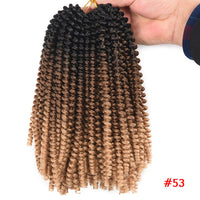 Passion Twist Crochet Hair Synthetic Braiding Hair Extensions 14 18 22Inch
