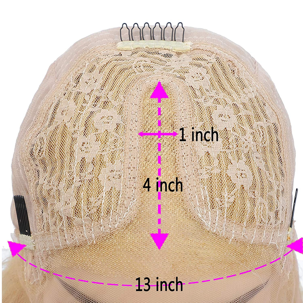 Blonde Lace Front Wig Human Hair Straight Blonde Human Hair Wigs