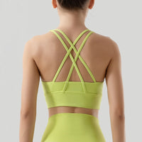Nylon Top Women Bra Top Woman Breathable Underwear Women Fitness Yoga Sports Bra For Women Gym 22 Colors