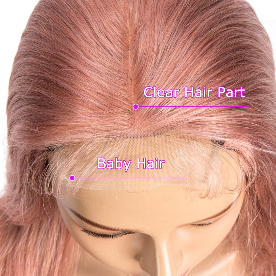Honey Blonde Lace Front Wig Remy Human Hair Colored