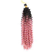 3Pack 14inch Water Wave Braids Crochet Faux Locs Braiding Hair Bulk