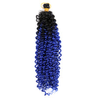 3Pack 14inch Water Wave Braids Crochet Faux Locs Braiding Hair Bulk