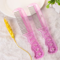 2Pieces Metal Tooth Hair Brush Pack of 2