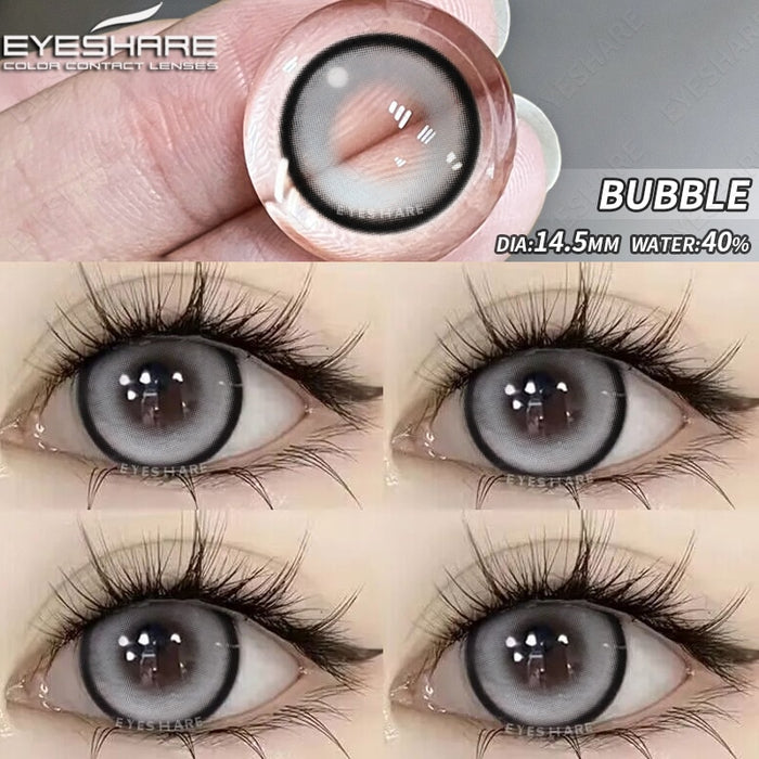 Color Contact Lenses for Eyes Natural Gray Contact Lens Yearly Fashion Beauty Makeup EyeLenses