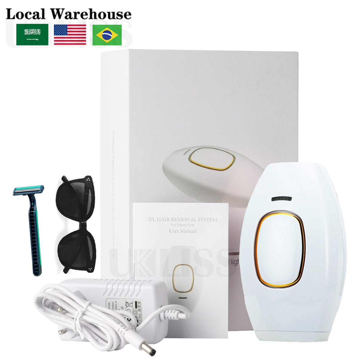 Laser Hair Removal at Home IPL Epilators Deivce 500000 Flashes Epilators Hair Rmover Machine