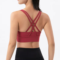 Nylon Top Women Bra Top Woman Breathable Underwear Women Fitness Yoga Sports Bra For Women Gym 22 Colors