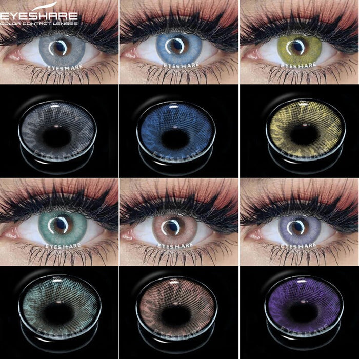 Color Lens Eyes Makeup Yearly Color Contact Lenses For Eyes Beauty Contact Lenses Eye Cosmetic Color Lens Eyes Makeup