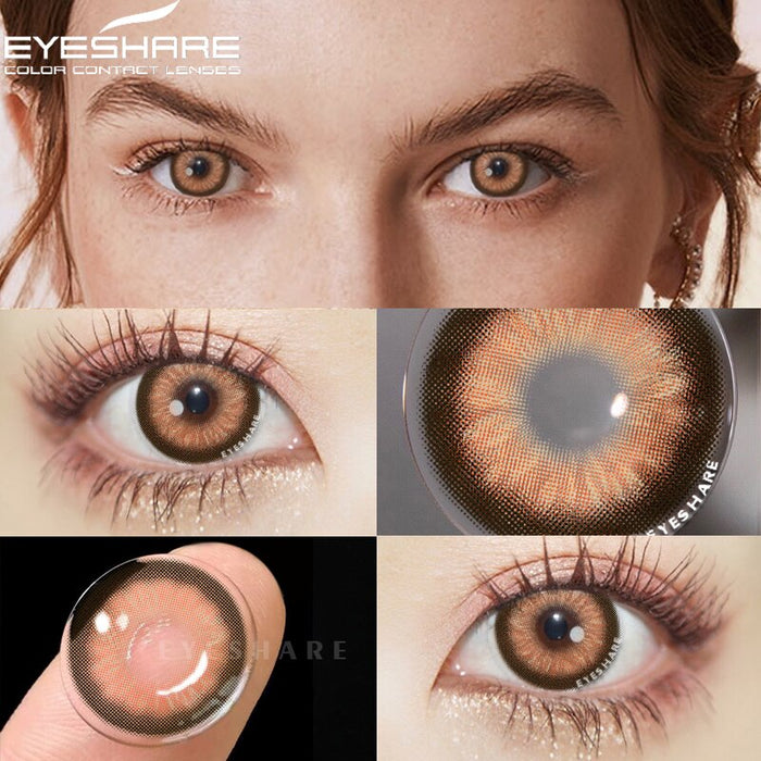 EYESHARE カラーコンタクトレンズ For Eyes 1 組ナチュラルカラーレンズ