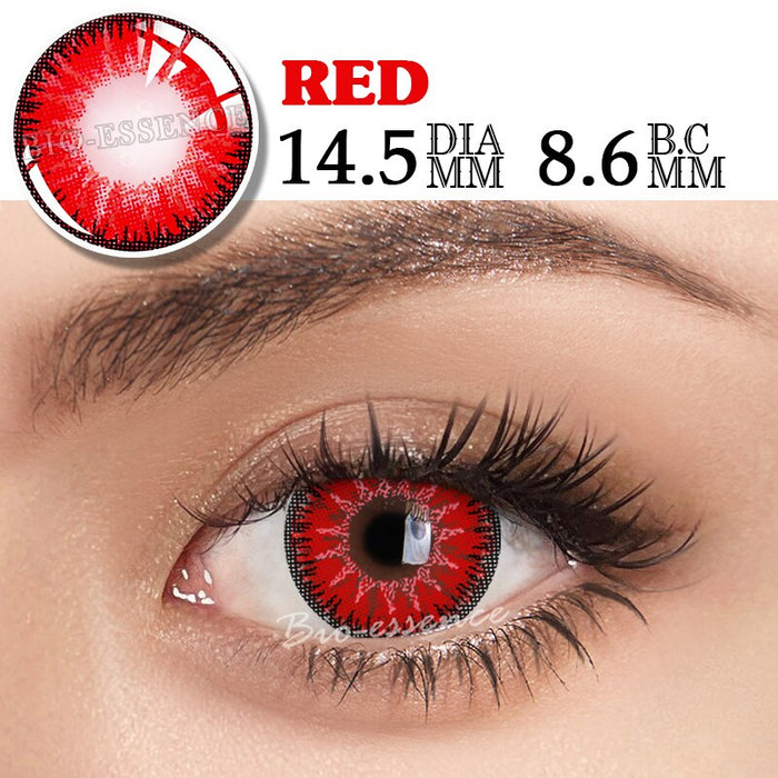 UYAAI Color Contact Lenses For Eyes Anime Cosplay Colored Blue Lenses Multicolored Lenses Contact Lens Beauty Makeup