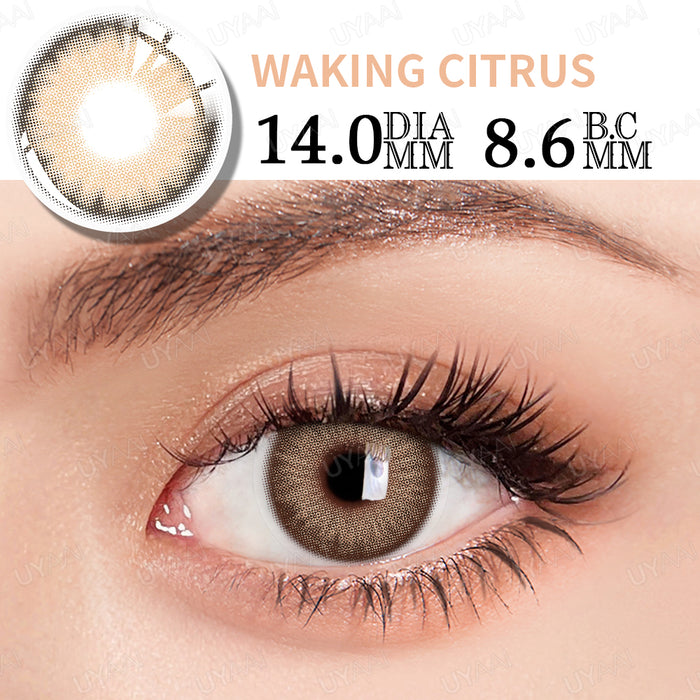 UYAAI 1Pair Taylor DNA Colored Contact Lenses Colorful Beauty Cosmetic Contacts Natural Color Lens Eye Contact Blue Lenses
