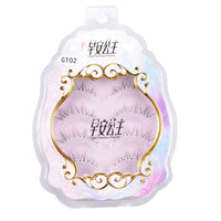 4pairs Natural False Eyelashes Thin Band Hand Made Short Lighter Eyelash Cosplay Korean Fashion Wispy Extension Makeup Tools