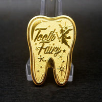 New Tooth Fairy Coins for Children Gold Plated Medal Embossed Collectible Coins Commemorative Collection for Decoration