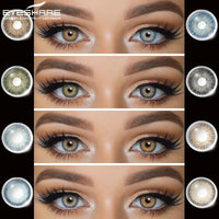 2pcs Contact Lenses Brown Contact Lenses Beautiful Pupil Natural Contact Lenses