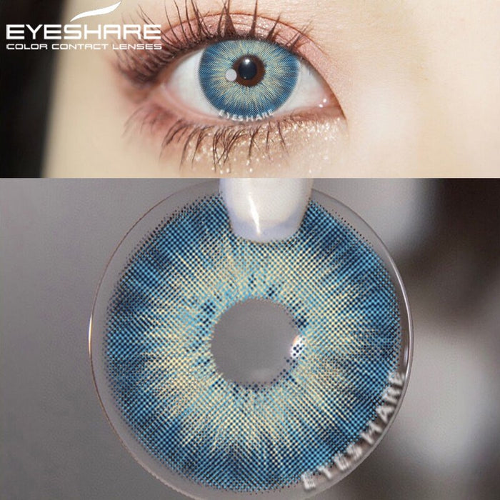 EYESHARE Contact Lenses Pattaya Series New Color Contact Lens Eye Contacts Color Cosmetic Color Contact Lens Beauty Eye Makeup