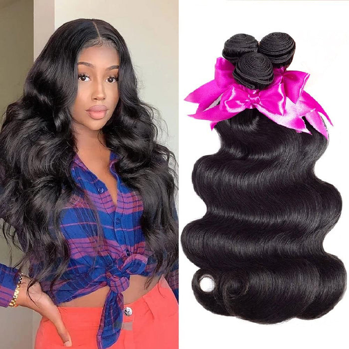 WIGMFG bundles of virgin hair wholesale 10 a grade hair bundles 10 a grade hair bundles Body Wave