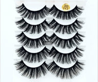 NEW 5 pairs 3D mink false eyelashes natural makeup eyelash extension