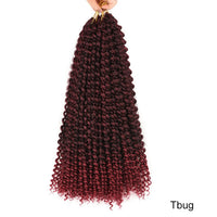Passion Twist Crochet Hair Synthetic Braiding Hair Extensions 14 18 22Inch