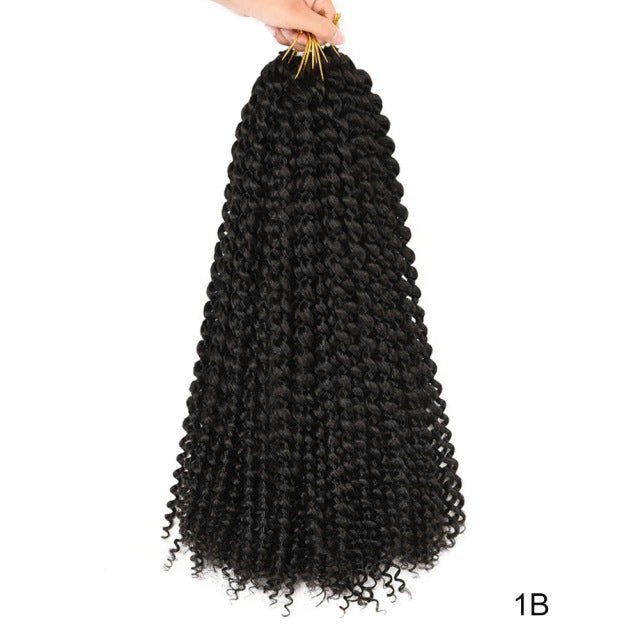 Passion Twist Crochet Hair Synthetic Braiding Hair Extensions 14 18 22Inch