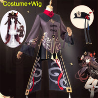 Hutao Cosplay Costume Uniform Wig Cosplay Anime Game