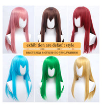 Synthetic Wigs Air Volume High Temperature Soft Hair Silk Bulk Hair Long Curly Big Wave Hair Straight Wig Cosplay