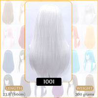 Synthetic Wigs Air Volume High Temperature Soft Hair Silk Bulk Hair Long Curly Big Wave Hair Straight Wig Cosplay