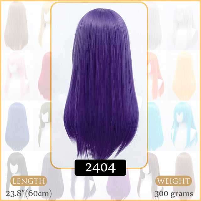 Synthetic Wigs Air Volume High Temperature Soft Hair Silk Bulk Hair Long Curly Big Wave Hair Straight Wig Cosplay