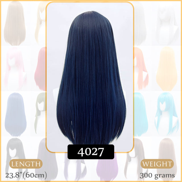 Synthetic Wigs Air Volume High Temperature Soft Hair Silk Bulk Hair Long Curly Big Wave Hair Straight Wig Cosplay