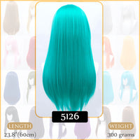 Synthetic Wigs Air Volume High Temperature Soft Hair Silk Bulk Hair Long Curly Big Wave Hair Straight Wig Cosplay