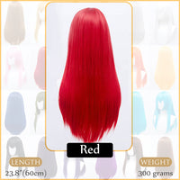 Synthetic Wigs Air Volume High Temperature Soft Hair Silk Bulk Hair Long Curly Big Wave Hair Straight Wig Cosplay